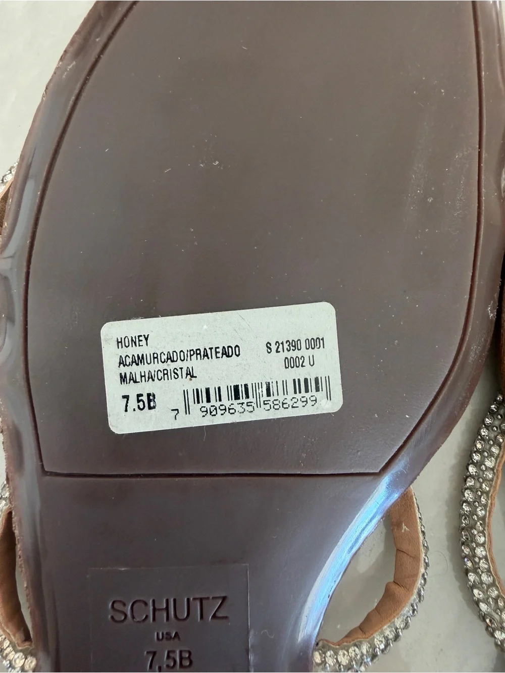 NEW 🌸SCHUTZ🌸 Honey Sandals Size: 7.5 - Picture 9 of 9